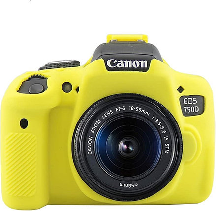 NIKON D750 Защитный силиконовый чехол Желтый, фото 2