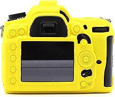 NIKON D7000 Защитный силиконовый чехол желтый, фото 2