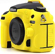 NIKON D7000 Защитный силиконовый чехол желтый, фото 3
