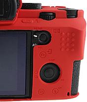 SONY A7R2 Защитный силиконовый чехол Красный, фото 2