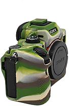 SONY A7R3 Защитный силиконовый чехол камуфляж, фото 3