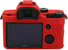 SONY A7R3 Защитный силиконовый чехол Красный, фото 2