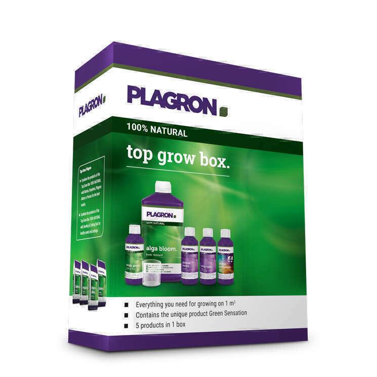 Удобрения Plagron TOP GROW BOX 100% NATURAL (Комплект)