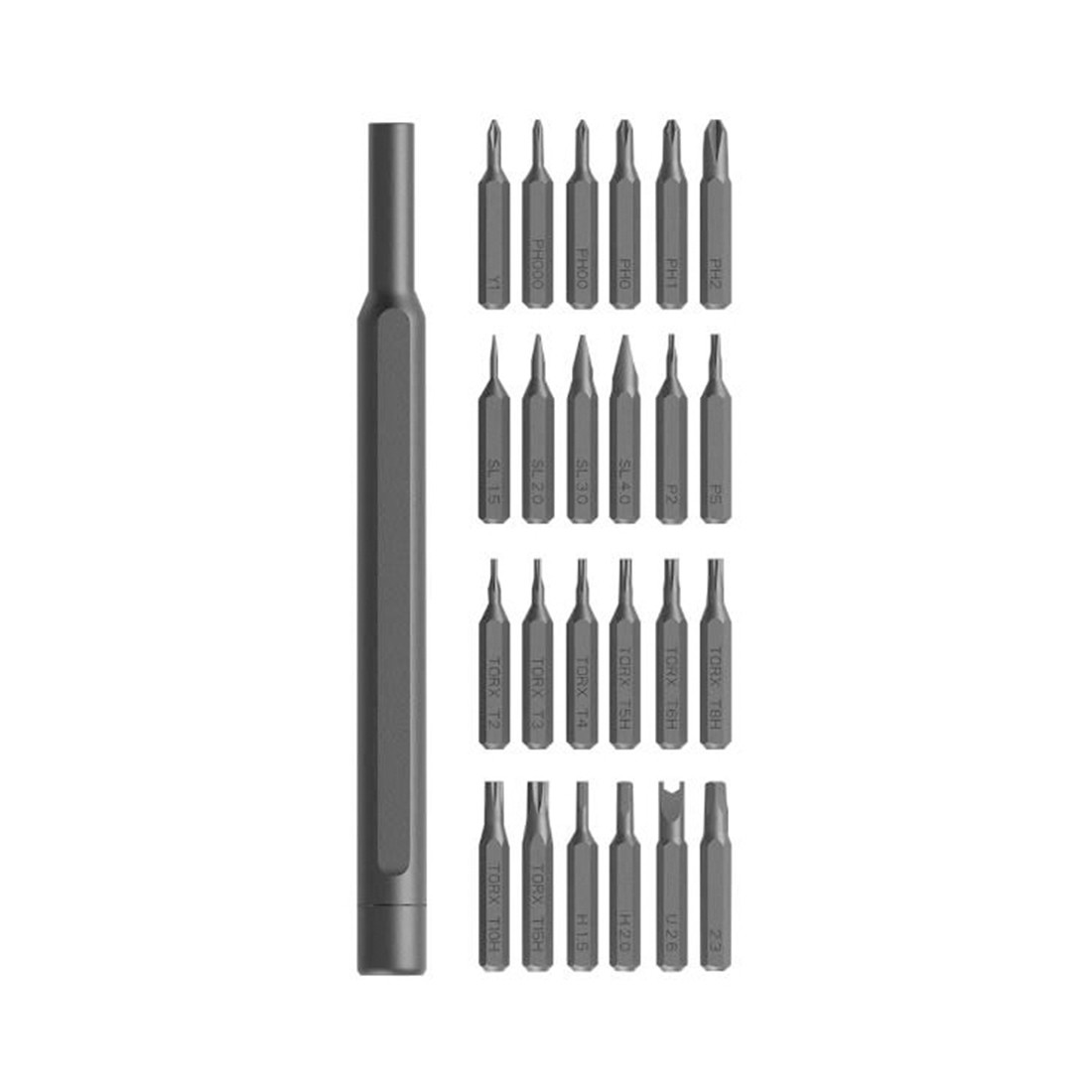 Набор точных отверток Xiaomi Mi Precision Screwdriver Kit, серый - фото 2 - id-p106053818