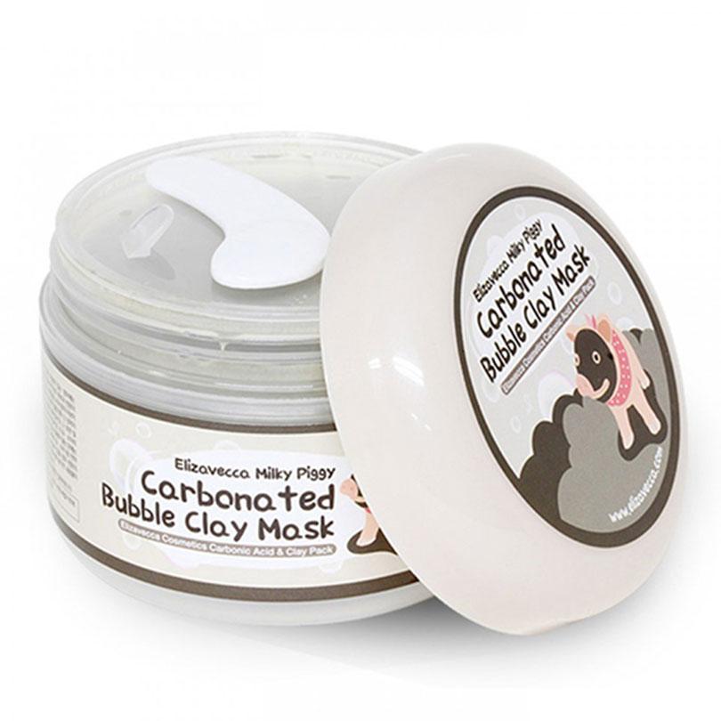 Elizavecca Маска для лица глиняно-пузырьковая Milky Piggy Carbonated Bubble Clay Mask 100 ml - фото 1 - id-p106053830