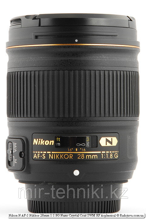 Объектив Nikon AF-S 28mm F/1.8G Nikkor - фото 2 - id-p106054150
