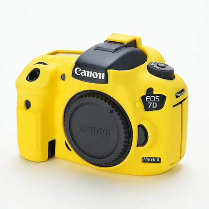 CANON 7DMArk II Защитный силиконовый чехол Желтый, фото 2
