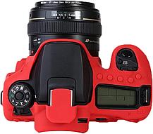 CANON 90D Защитный силиконовый чехол Красный, фото 3
