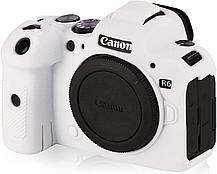 CANON R6 Защитный силиконовый чехол Белый, фото 2
