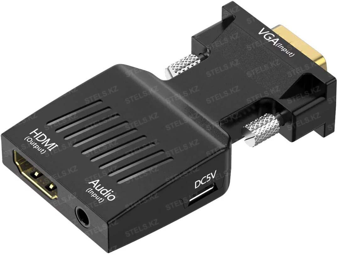 Преобразователь VGA/HDMI +AUX+5V - фото 1 - id-p106055396