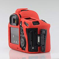 CANON 5DMark IV Защитный силиконовый чехол Красный, фото 3