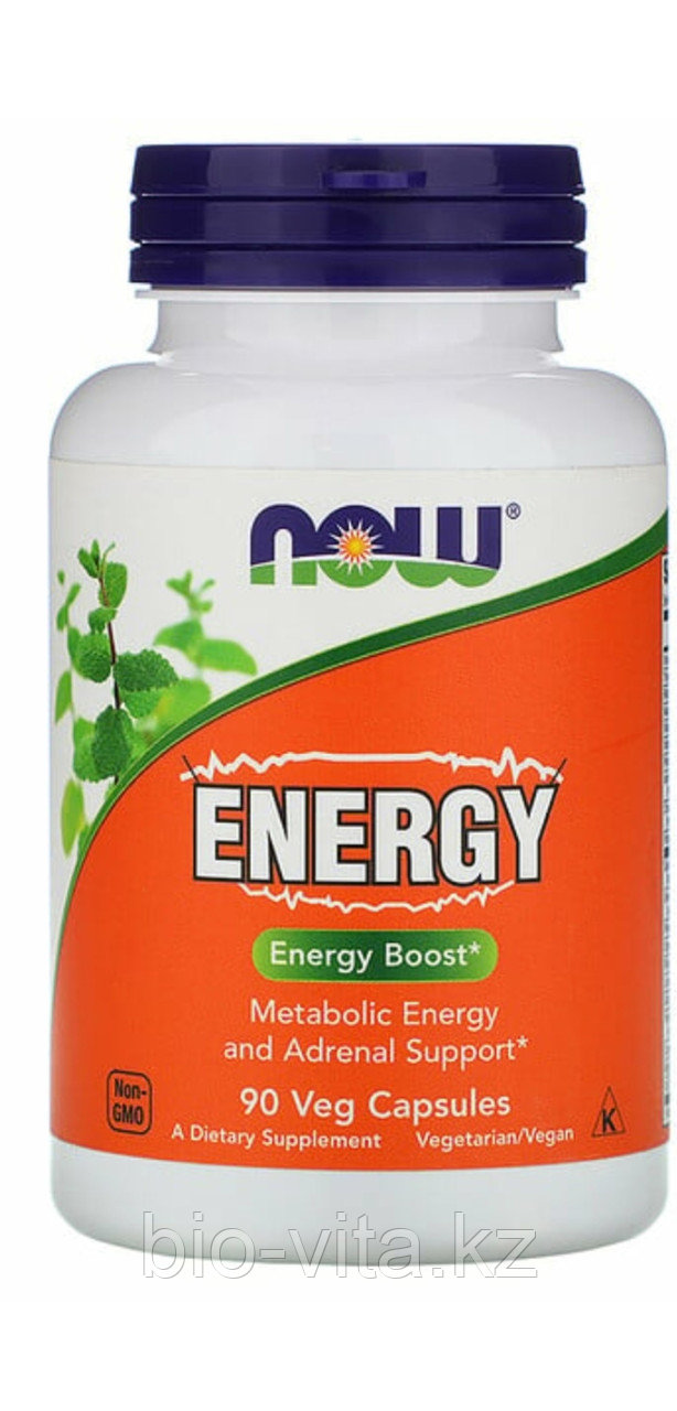 Гуарана Energy 280 мг.  90 капсул. Now Foods