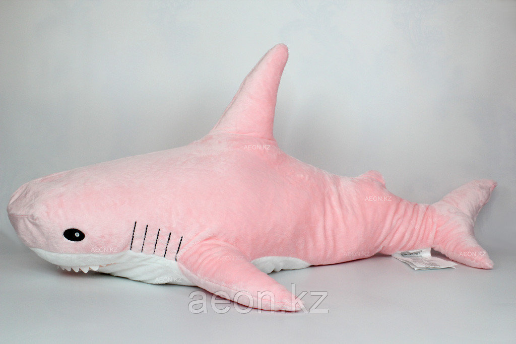 Мягкая игрушка Акула IKEA Розовый - фото 2 - id-p106056832