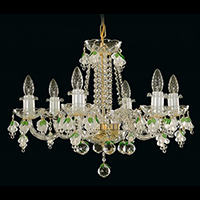 Хрустальные люстры (гостиная)