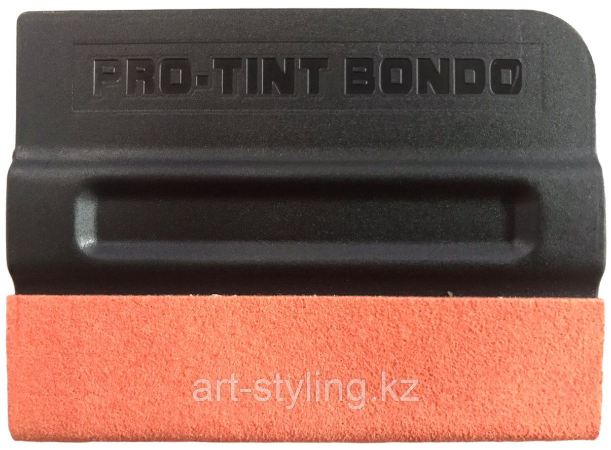 Выгонка ракель магнитный PRO-TINT BONDO с магнитом внутри + натуральная ЗАМША, фото 1