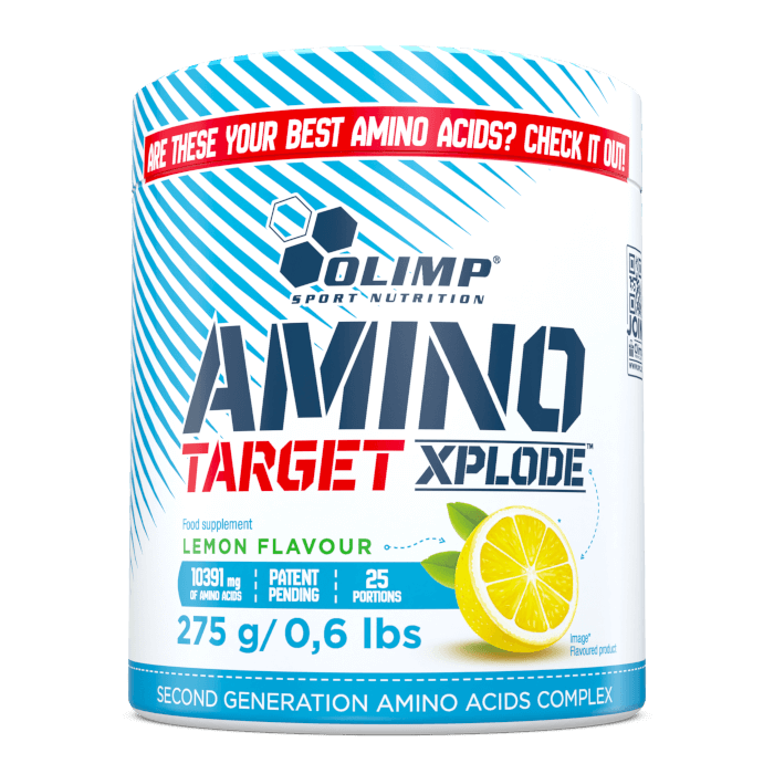 Аминокислотный комплекс Amino Target Xplode, 275 g, Olimp Nutrition Lemon - фото 1 - id-p106059051