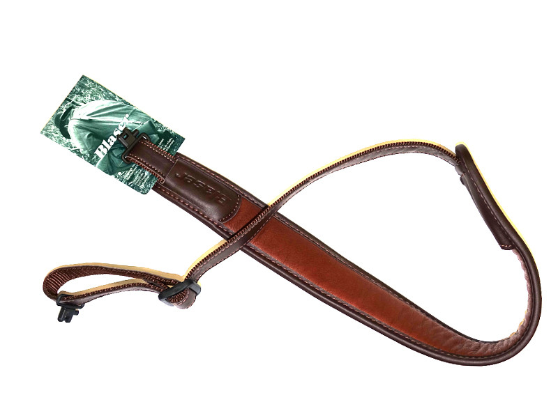 Ремень BLASER для винтовки Мод. LEATHER (кожа - коричневый) с антабками - фото 1 - id-p106059165