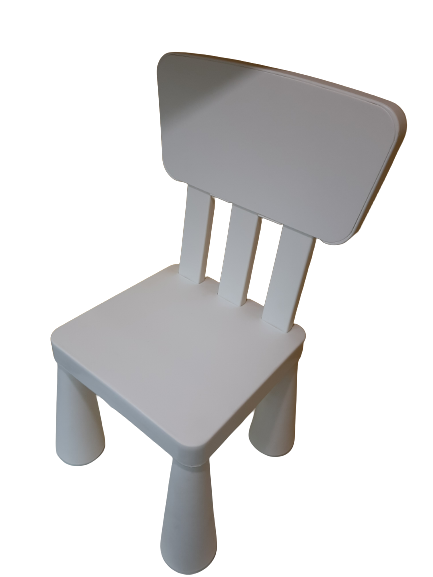 Детский стул белый (аналог МАММУТ) - фото 2 - id-p106059199