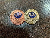 Медали и значки металлические литые по индивидуальному заказу