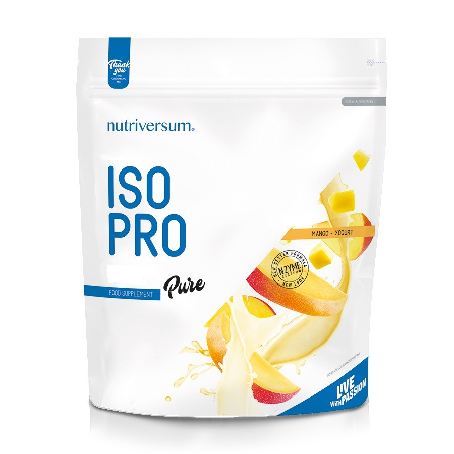 Iso Pro 86%, 700 g, NUTRIVERSUM Mango-Yogurt - фото 1 - id-p106027665