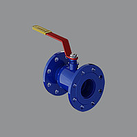 Кран шаровой стальной фланцевый DN25 PN40, Маршал