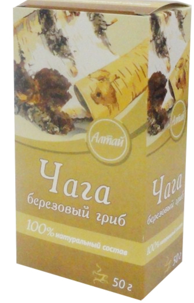 Чага( берёзовый гриб), Кима, 50 гр