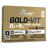 Gold-Vit D3+K2, 60 caps, Olimp Nutrition