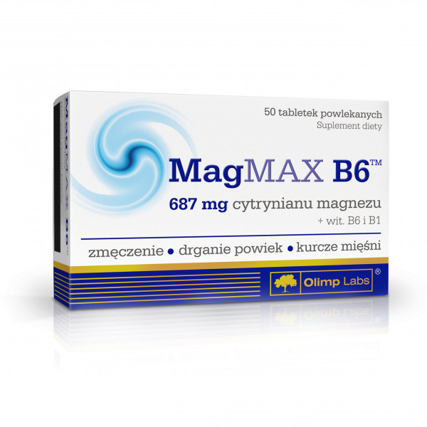 Mag MAX B6, 50 tabs, Olimp Labs - фото 1 - id-p96302866