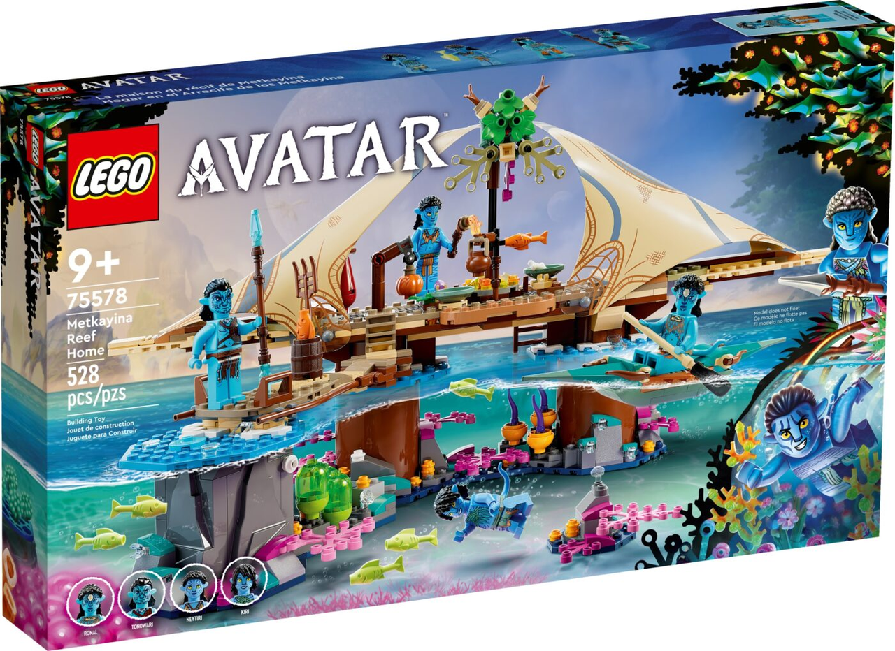 Конструктор  LEGO Avatar «Дом на рифе Меткаина» 75578