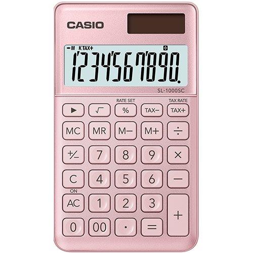 Калькулятор карманный CASIO SL-1000SC-PK-W-EP - фото 1 - id-p106076589