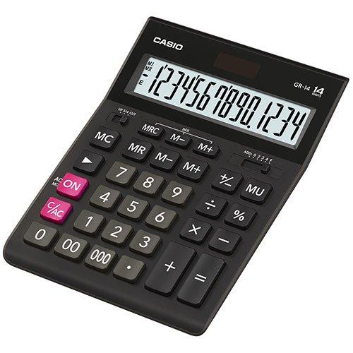 Калькулятор настольный CASIO GR-14T-W-EP - фото 1 - id-p106076724