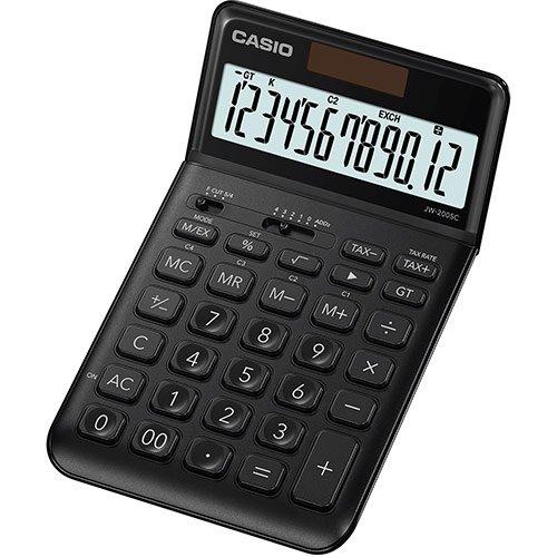 Калькулятор настольный CASIO JW-200SC-BK-W-EP - фото 1 - id-p106076728