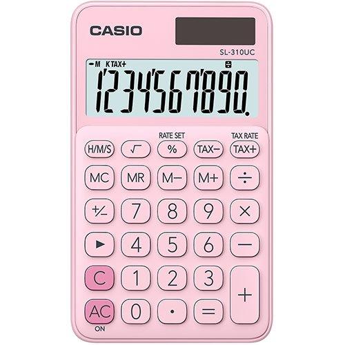 Калькулятор карманный CASIO SL-310UC-PK-W-UC
