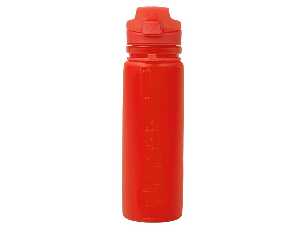 Складная бутылка Твист 500мл, красный - фото 4 - id-p106077066