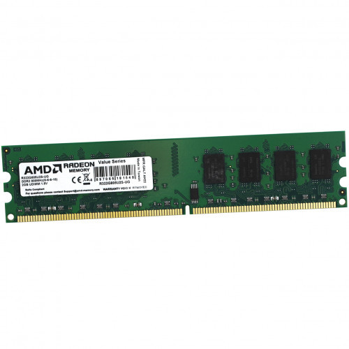 AMD Radeon R3 Value Series Green озу (R322G805U2S-UG) - фото 1 - id-p102355889