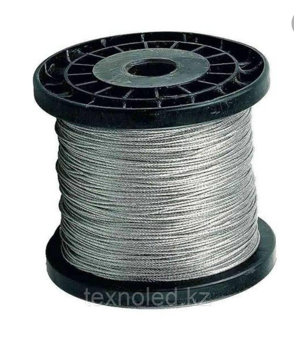 Трос в силиконовой оболочке 2 мм