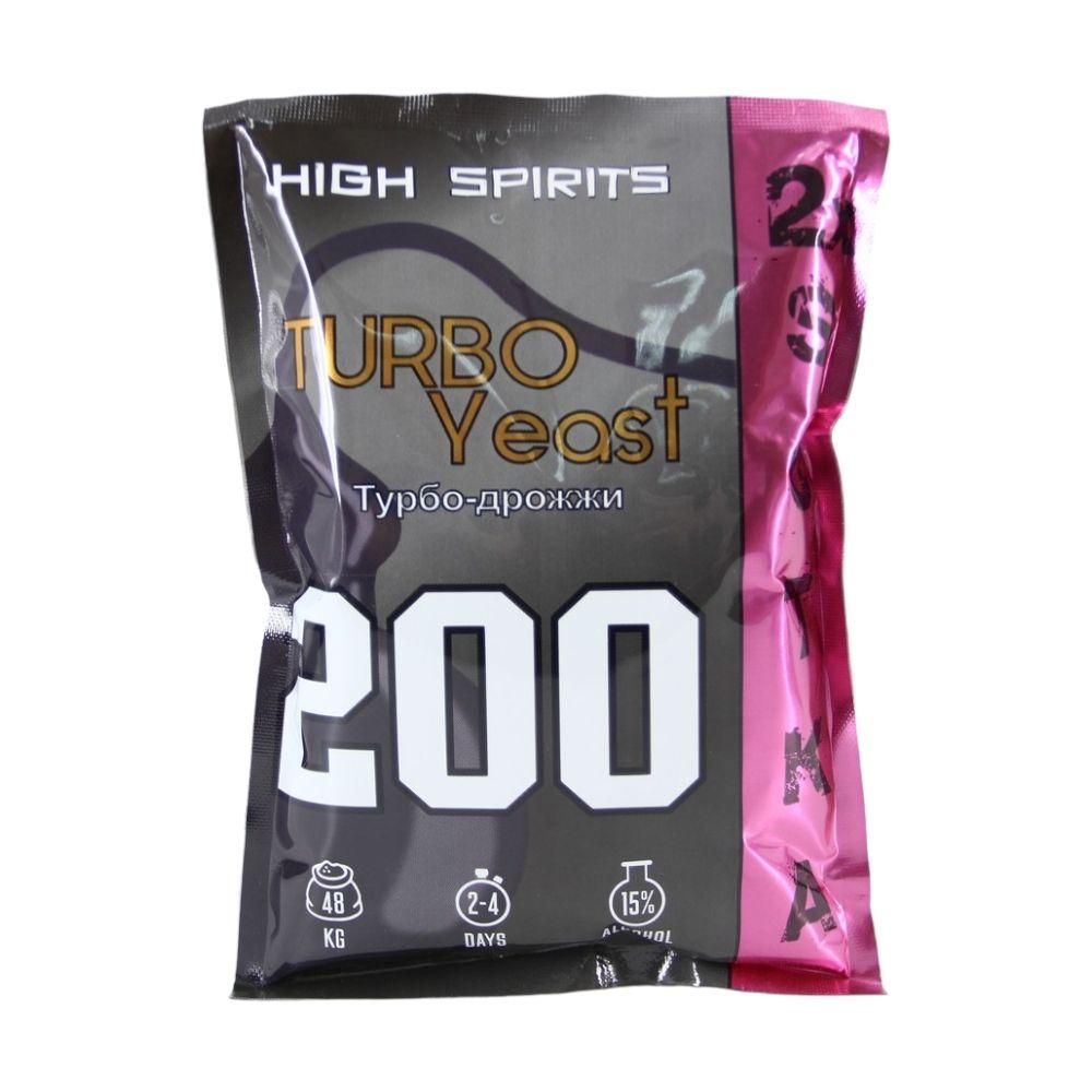 Турбо дрожжи High Spirits 200l, 530 гр