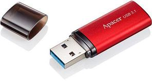 USB-накопитель, Apacer, AH25B, AP64GAH25BR-1, 64GB, USB 3.1, Красный