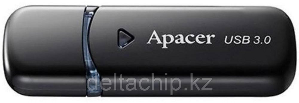 USB-накопитель, Apacer, AH355, AP32GAH355B-1, 32GB, USB 3.1, Чёрный