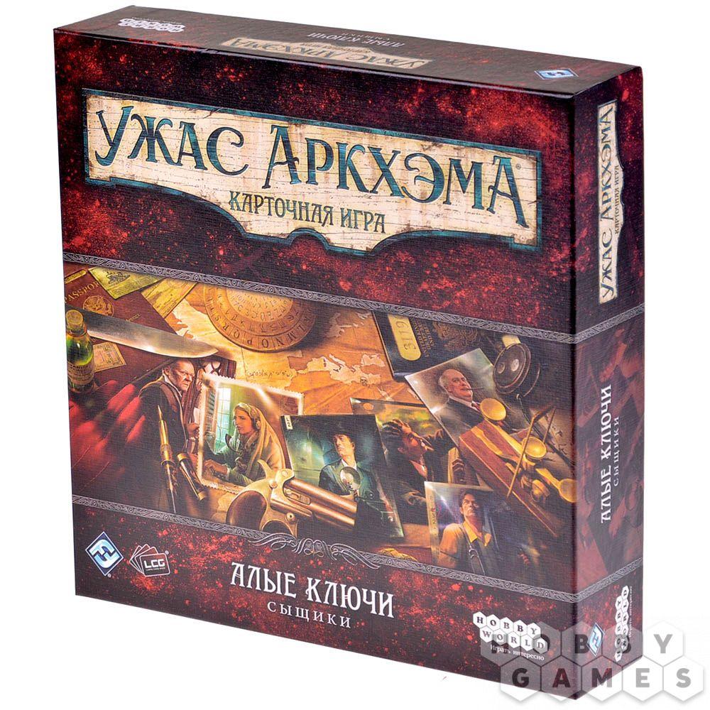 Настольная игра Ужас Аркхэма. Карточная игра: Алые ключи. Сыщики
