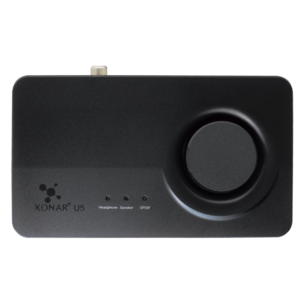 Звуковая карта внешняя ASUS XONAR U5 SB 6.1 USB retail XONAR_U5