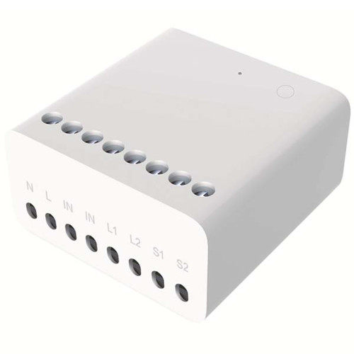 Беспроводное реле (двухканальное) Aqara 2 way relay module LLKZMK11LM