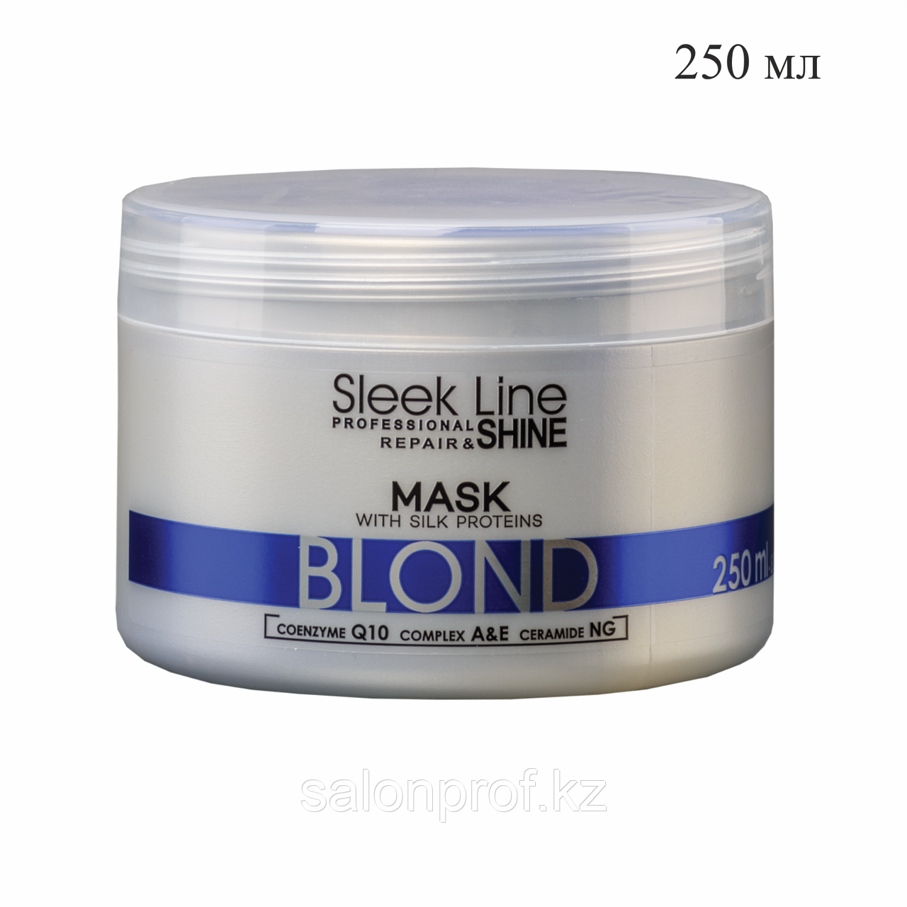 Маска для волос с протеином шелка SLEEK LINE BLOND 250 мл №10899