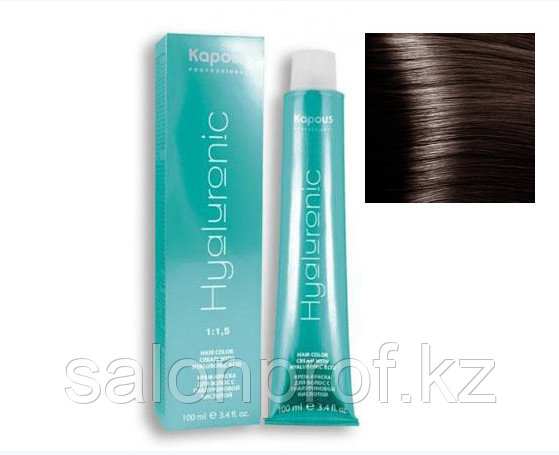 Крем-краска HYALURONIC 5.81 Kapous 100 мл №26594