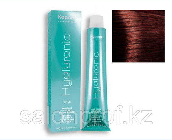 Крем-краска HYALURONIC 6.66 Kapous 100 мл №27256