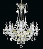 Люстра хрустальная Elite Bohemia, Чехия L170/8+4/02