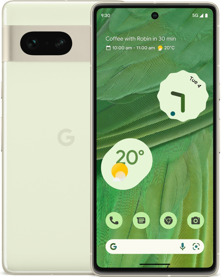 Смартфон Google Pixel 7 8 ГБ/128 ГБ Зеленый - фото 1 - id-p106080725