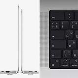 Ноутбук APPLE MacBook Pro 14 2021 14.2 120Hz Silver (MKGT3) Apple M1 Pro 10-Core/16/1TB/M1 Pro 16-Core/MacOS, фото 3