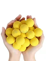 Поролоновый шарик желтый оригинал 2.5см
