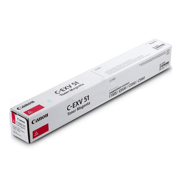 Тонер Canon TONER C-EXV 51L MAGENTA (0486C002)